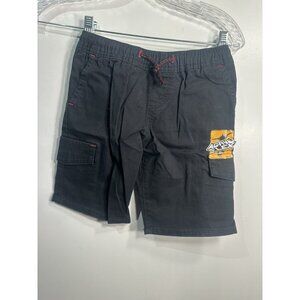 wrangler boys black cargo shorts size XS extra small 4 5